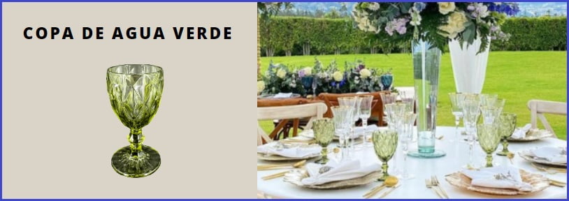 Copa de Agua Verde