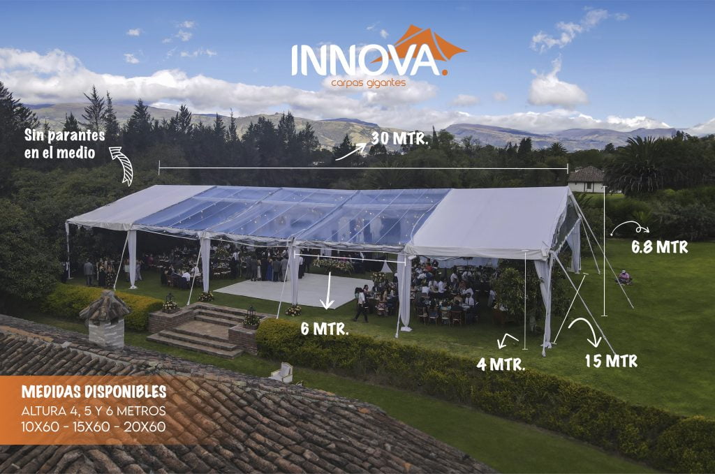 Carpas gigantes y Menaje para Eventos