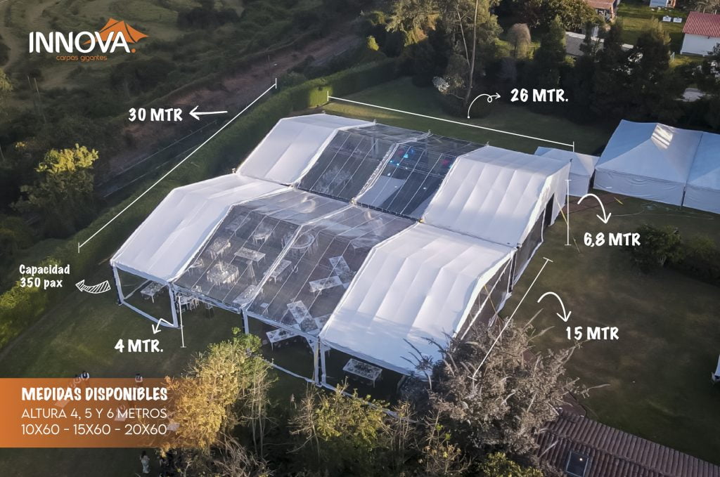 Carpas gigantes y Menaje para Eventos