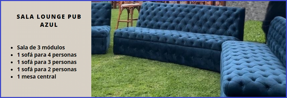 sala lounge pub azul